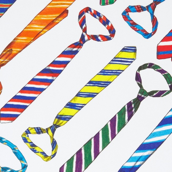 NWT TM LEWIN Colourful Ties Silk Pocket Square - Picture 3 of 7